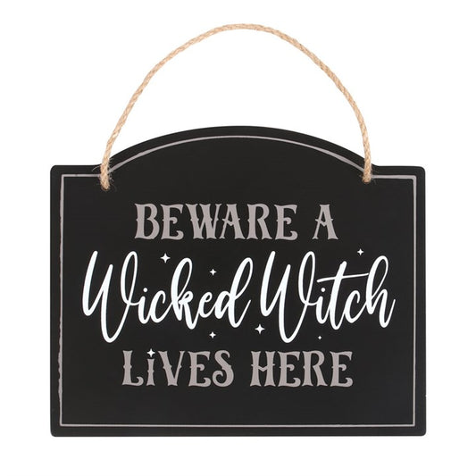 Beware A Wicked Witch Lives Here